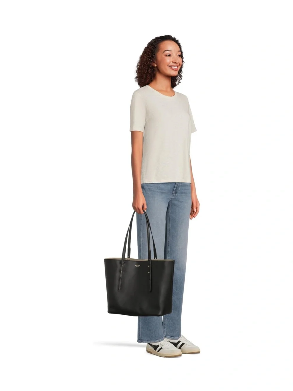 Kate Spade Black Do It All Leather Large Shoulder Tote - New